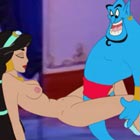 Famous toons free Jasmin fucking with Alladin and Jafar comix porn orgy